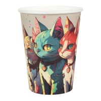 Gobelets à Thème Manga de 270 ml - 10 unités