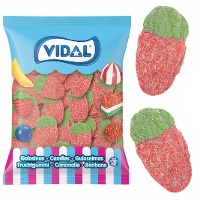Fraises géantes acidulées - Vidal - 1 kg