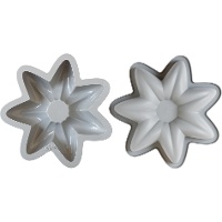 Moule en silicone en forme d'étoile 24,8 x 24,2 x 5,1 cm - Decora
