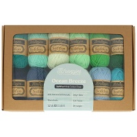 Pack de 12 pelotes SoftFun Ocean Breeze de 20 gr - Scheepjes