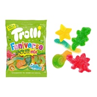 Sac assorti de bonbons gélifiés - Trolli Funiverse Sour Mix - 100 gr