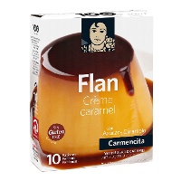 Flan avec sucre et caramel de 190 g - Carmencita
