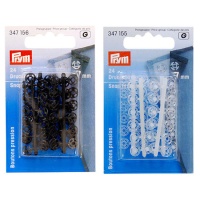 Boutons pression en plastique de 0,7 cm - Prym - 24 paires