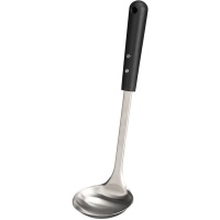 Louche de 33 cm avec manche noir doux