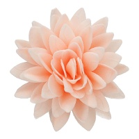 Oblea de flor de Peonía naranja degradée de 12,5 cm - FunCakes - 1 unidad