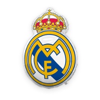 Ballon du Real Madrid avec blason de 80 x 60 cm