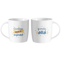 Tasse de 350 ml Vers l'infini et au-delà - 2 unités