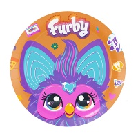 Assiettes Furby de 18 cm - 8 unités
