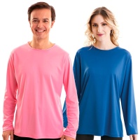 Chemise de couleur à manches longues pour adulte