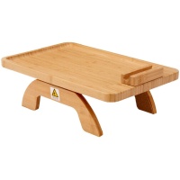 Plateau en bambou pour accoudoir de canapé de 35 cm