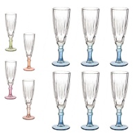 Verre de 170 ml pour cava lisse - 6 unités