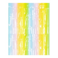 Rideau de 1,95 x 1 m multicolore