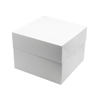 Boîte de 20 x 20 x 15 cm pour gâteau