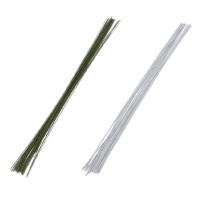 Fils pour fleurs calibre 20 - 50 unités - 40 cm - Decora