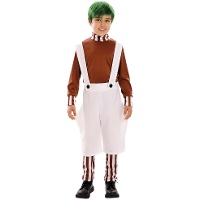 Costume de lutin Oompa Loompa pour enfant