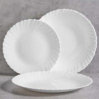 Service de table rond classique - 18 pièces