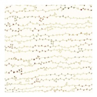 Papier Vellum Guirlande de lumières 30,5 x 30,5 cm - Artis decor - 3 unités