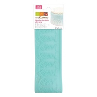 Tapis pour dentelle de sucre en forme de sapins de Noël - Scrapcooking