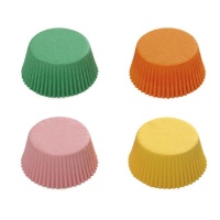 Capsules pour cupcakes de couleurs - Decora - 75 unités