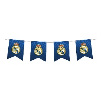 Fanion bleu du Real Madrid