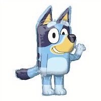 Ballon Bluey de 81 x 60 cm