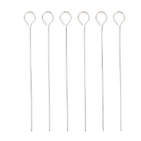 Brochettes en métal 25 cm - lot de 6
