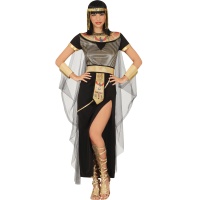 Déguisement court de pharaon égyptien pour femme