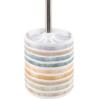 Porte-brosse à rayures colorées
