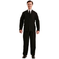 Déguisement costume homme noir pour adulte