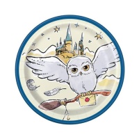 Assiettes Harry Potter de 17,5 cm - 8 unités