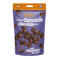 Gouttes de chocolat noir 250 g - Decora