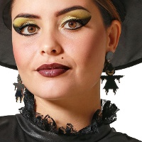 Boucles d'oreilles épouvantail - 1 paire