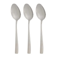 Cuillère de table argentée - 3 unités