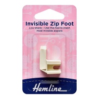 Pied de fermeture invisible - Hemline - 1 unité