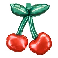Ballon cerise de 28 x 31 cm - 3 unités