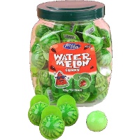 Pastilles de gomme en forme de pastèque 18 gr - 50 unités