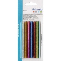 Silicone colorée en bâton de 0,7 x 10 cm - Artemio - 6 unités