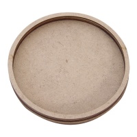 Shaker en bois circulaire de 13 cm - Artis decor