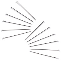 Épingles en acier inoxydable de 38 x 0,59 mm - Fildor - 200 unités
