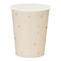 Verres de 220 ml d'étoiles Vintage - 6 unités