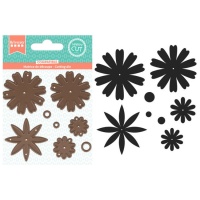 Ensemble de matrices de fleurs - Artemio - 5 pièces