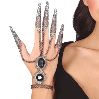 Bracelet métallique avec griffes