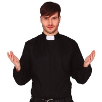 Chemise de prêtre pour adulte