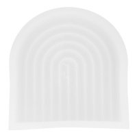 Moule en silicone souple pour bougies Arc-en-ciel de 15,5 x 15 cm - Artemio