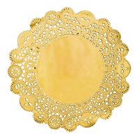 Set de table individuel doré de 35,5 cm - 50 unités