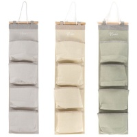 Organisateur de placard suspendu de 75 x 20 cm Home - 4 poches - 1 unité