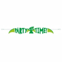 Guirlande de dinosaure de Party Time de 1,52 cm - 1 unité