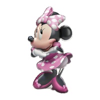 Ballon en forme de Minnie complète de 82 x 42 cm