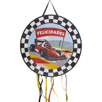 Piñata en forme de voiture pour anniversaire - 49 x 40 cm