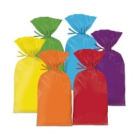 Sacs pour bonbons en plastique colorés - 30 unités